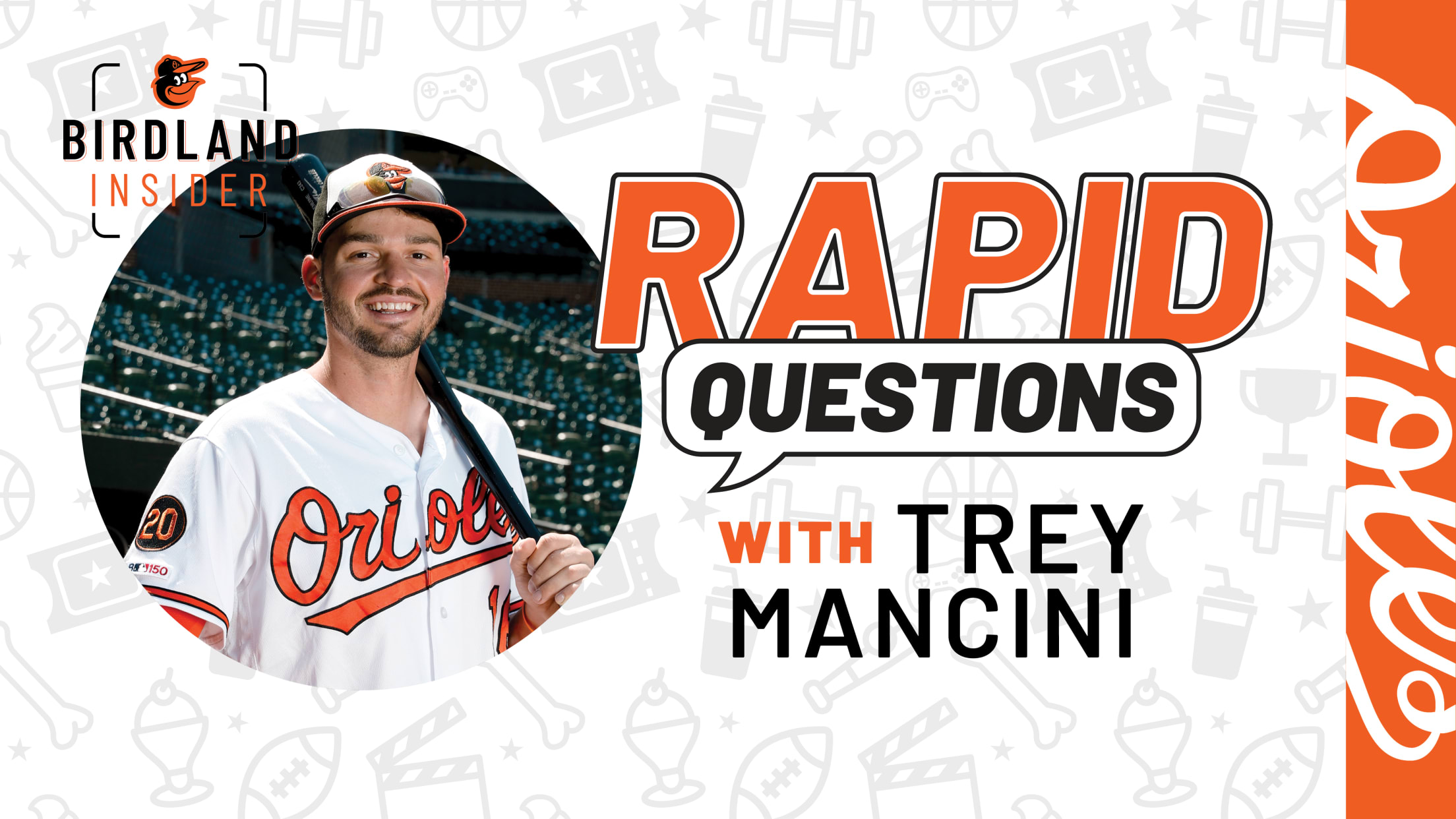 Rapid Questions with Trey Mancini