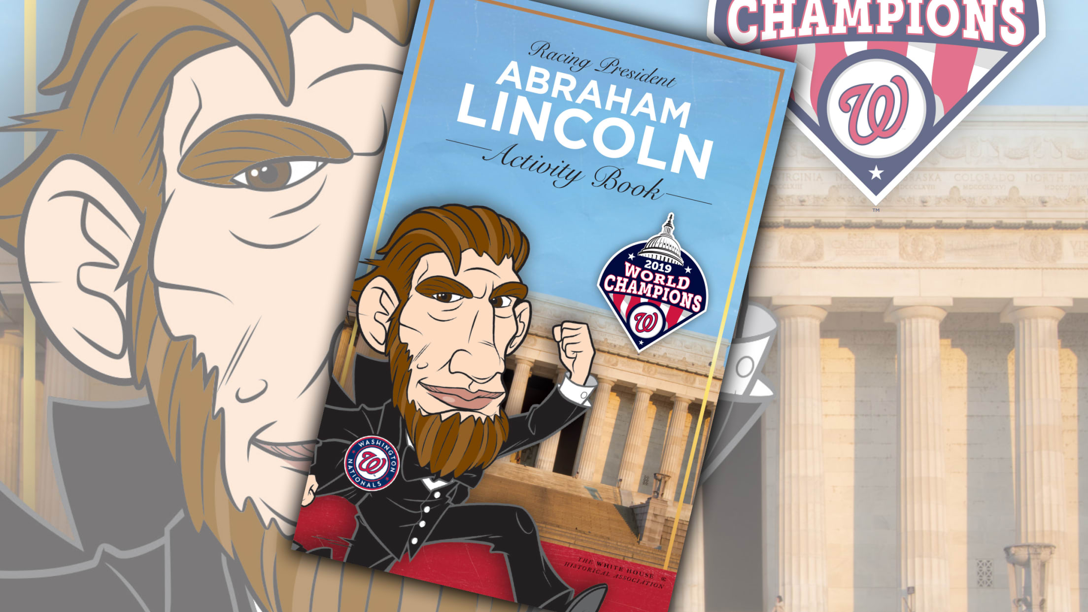 Washington Nationals on X: Draw like a World Series champion today. (And  learn all about our nation's third president with this Racing President Tom  activity book.) #NATITUDE //    / X