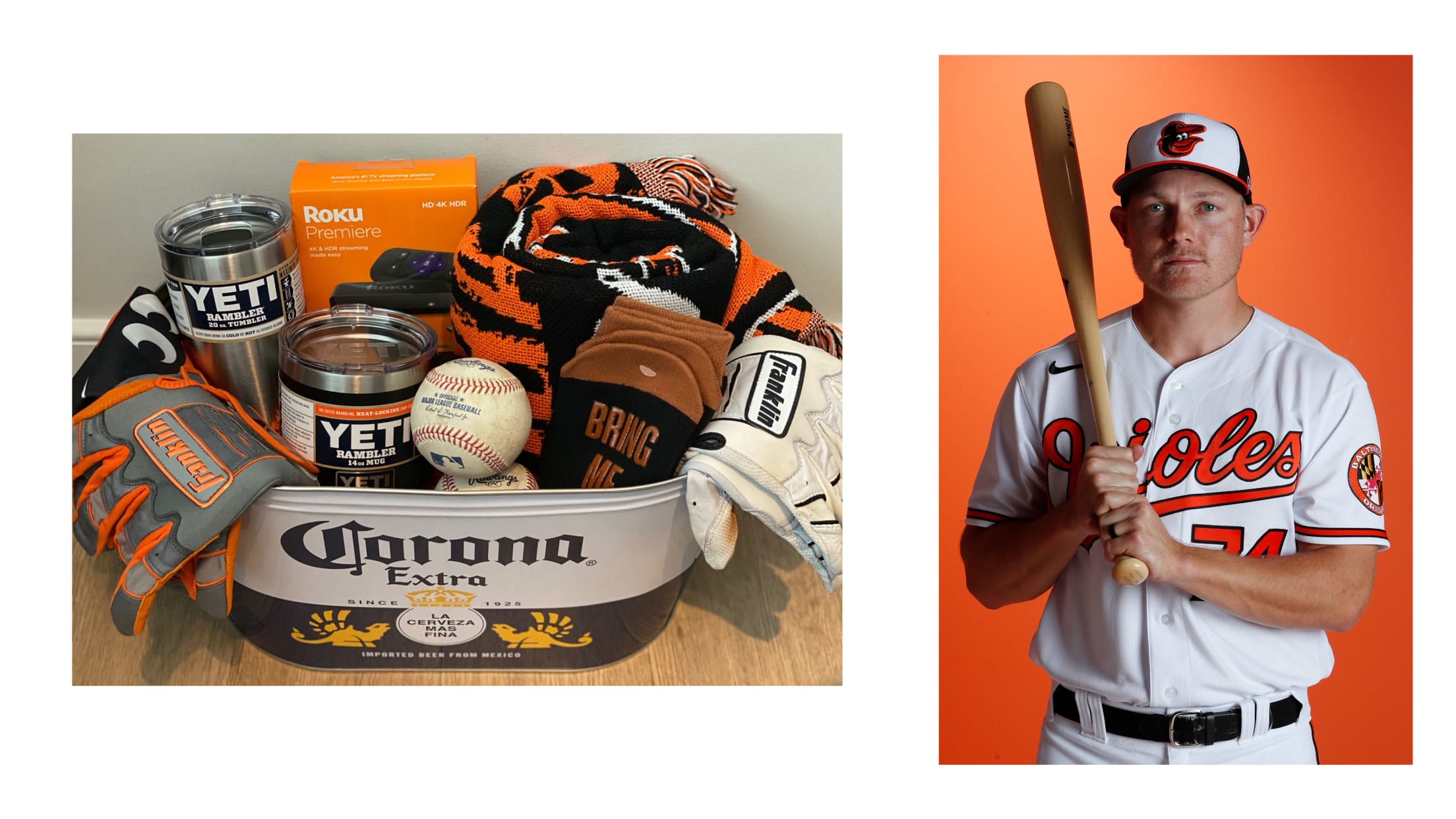 Orioles players favorite things auction MLB