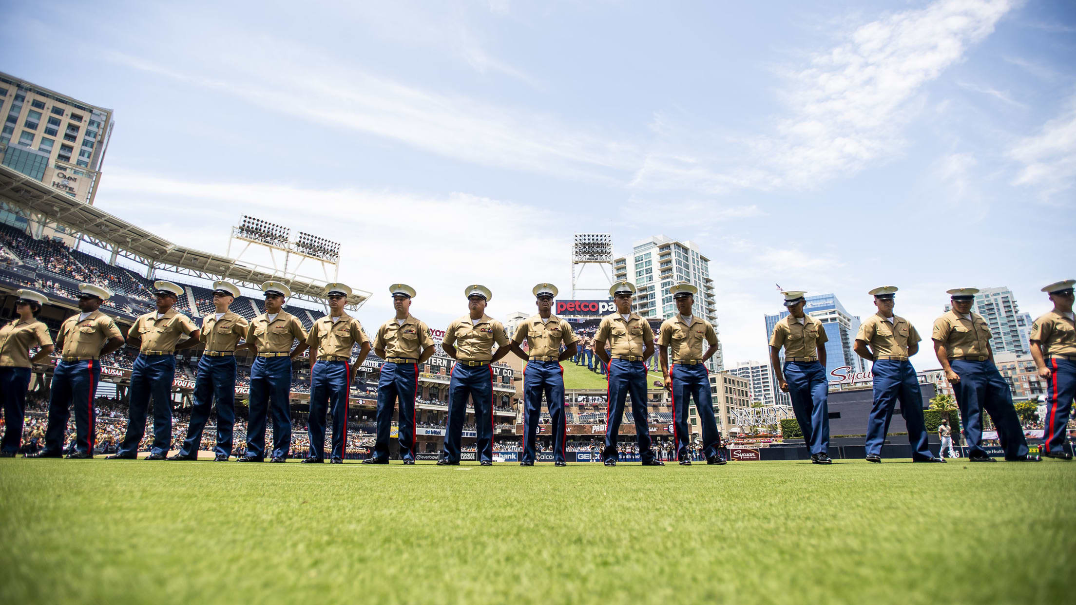 Padres Community, Military, Moments