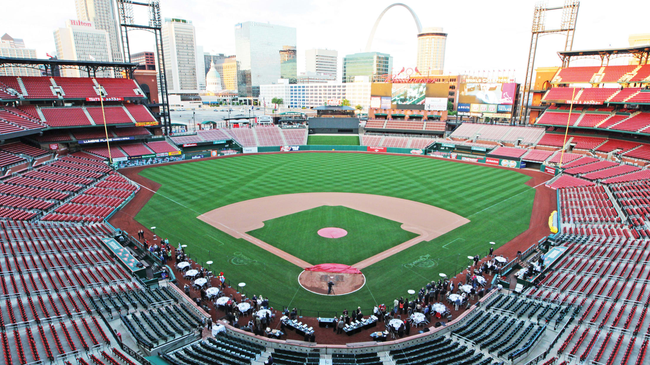 The Interior View Of St Louis Cardinals St Louis Blues Stadium Background,  Busch Stadium Pictures Background Image And Wallpaper for Free Download