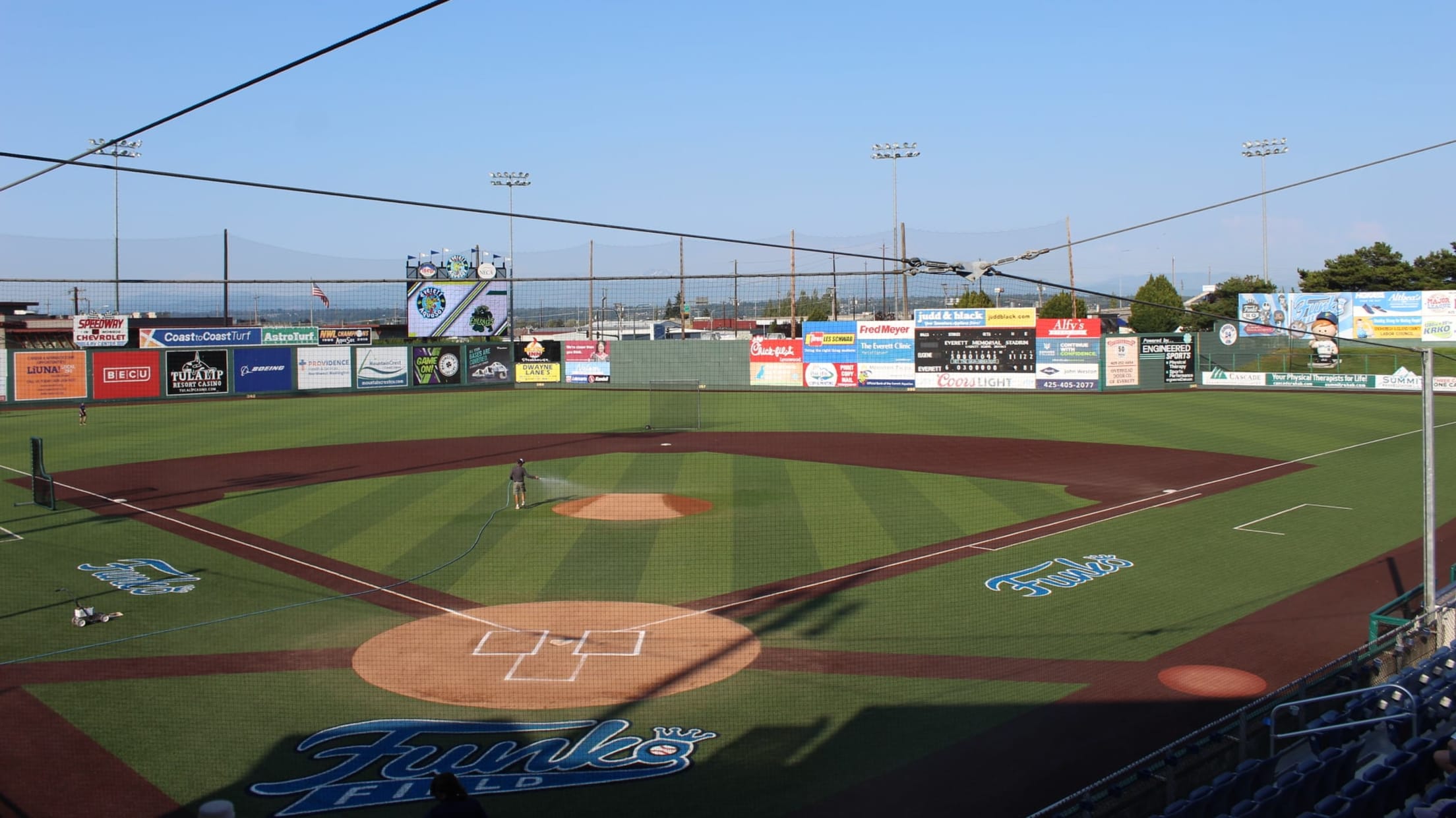 An AquaSox Fan Visits J-Rod Night At Funko Field