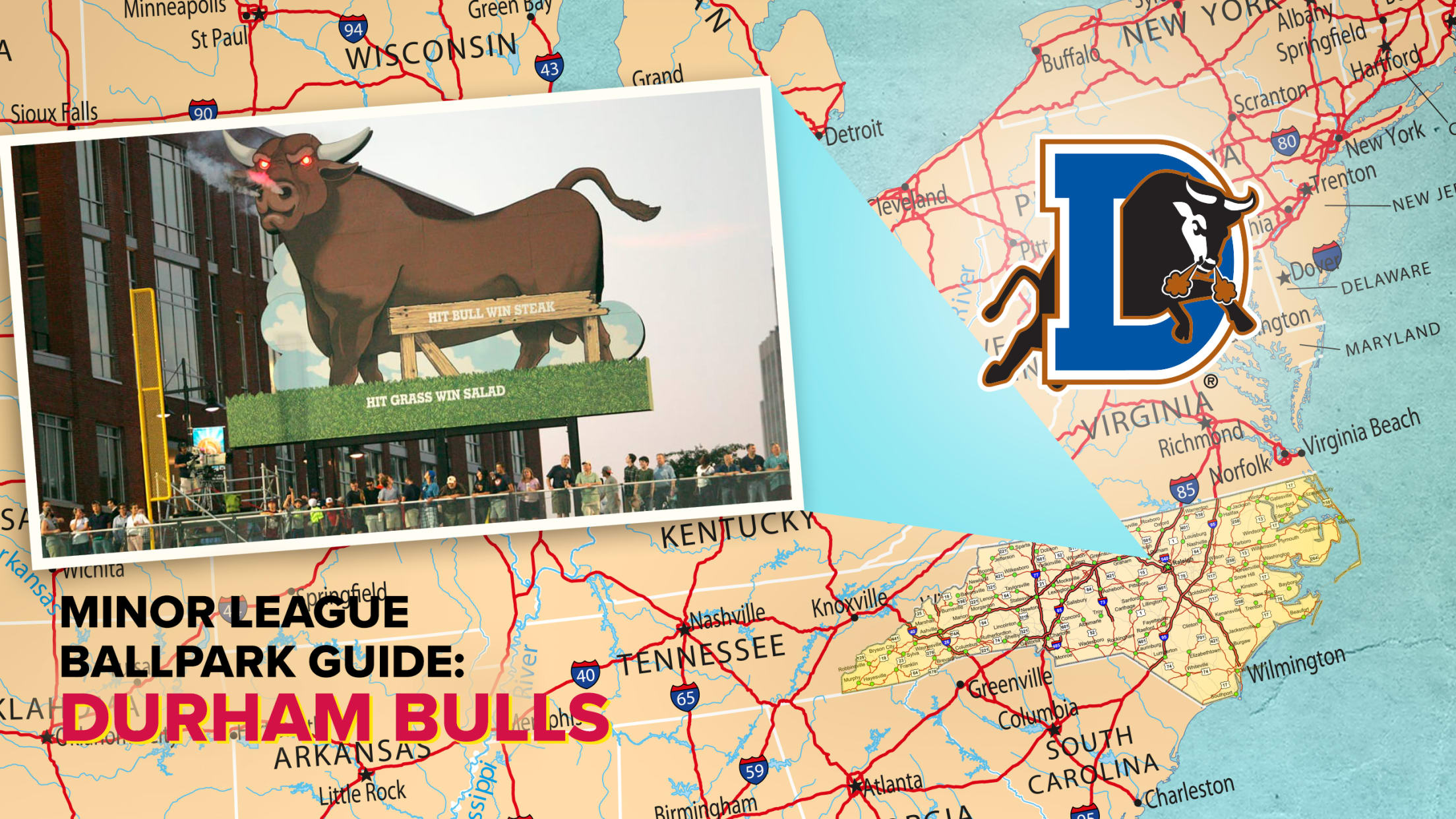 Explore the DBAP, home of the Durham Bulls Baltimore Orioles