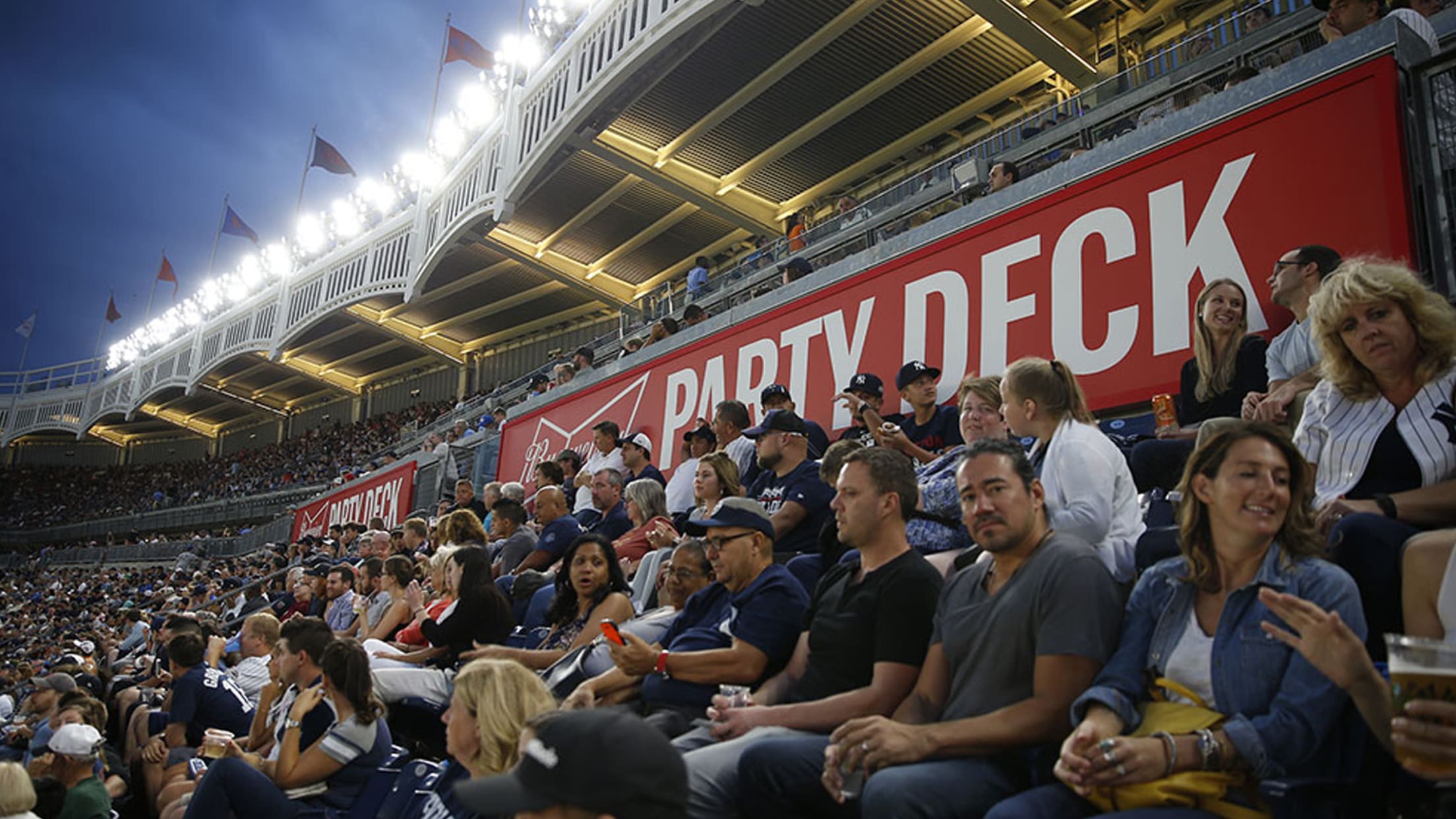 Sunset at Yankee Stadium, DJ Ecal