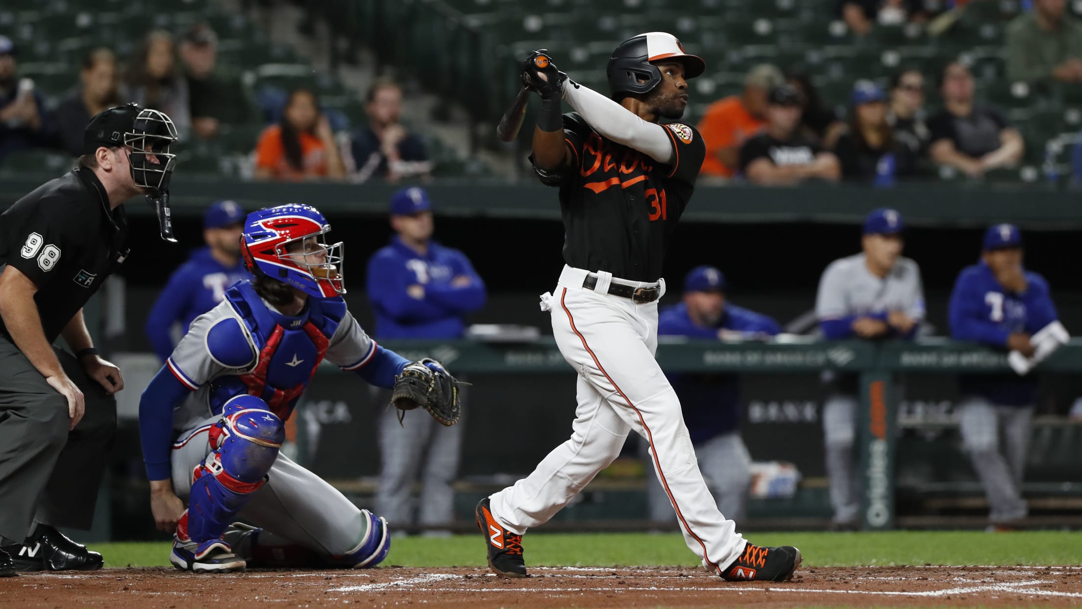 Cedric Mullins Baltimore Orioles Men's Black Roster Name & Number