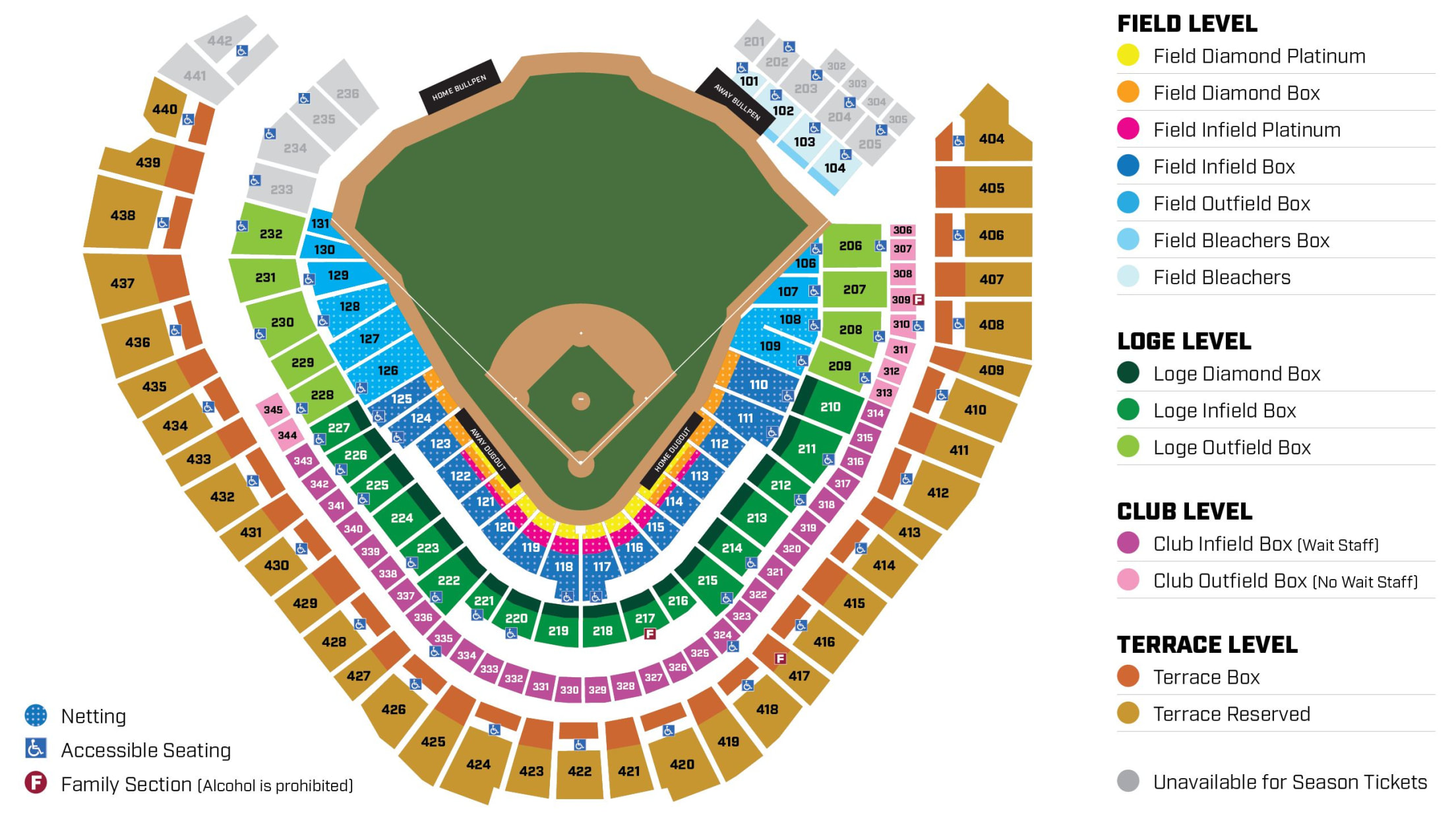 Brewers Stadium Seating Map Seating & Pricing | Season Tickets | Milwaukee Brewers