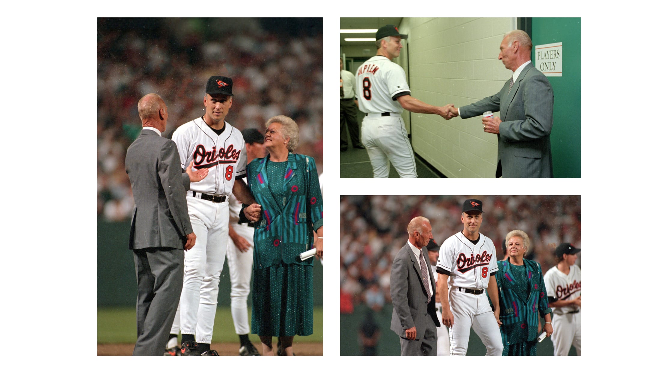 Former Major League Baseball player Cal Ripken Jr and his wife