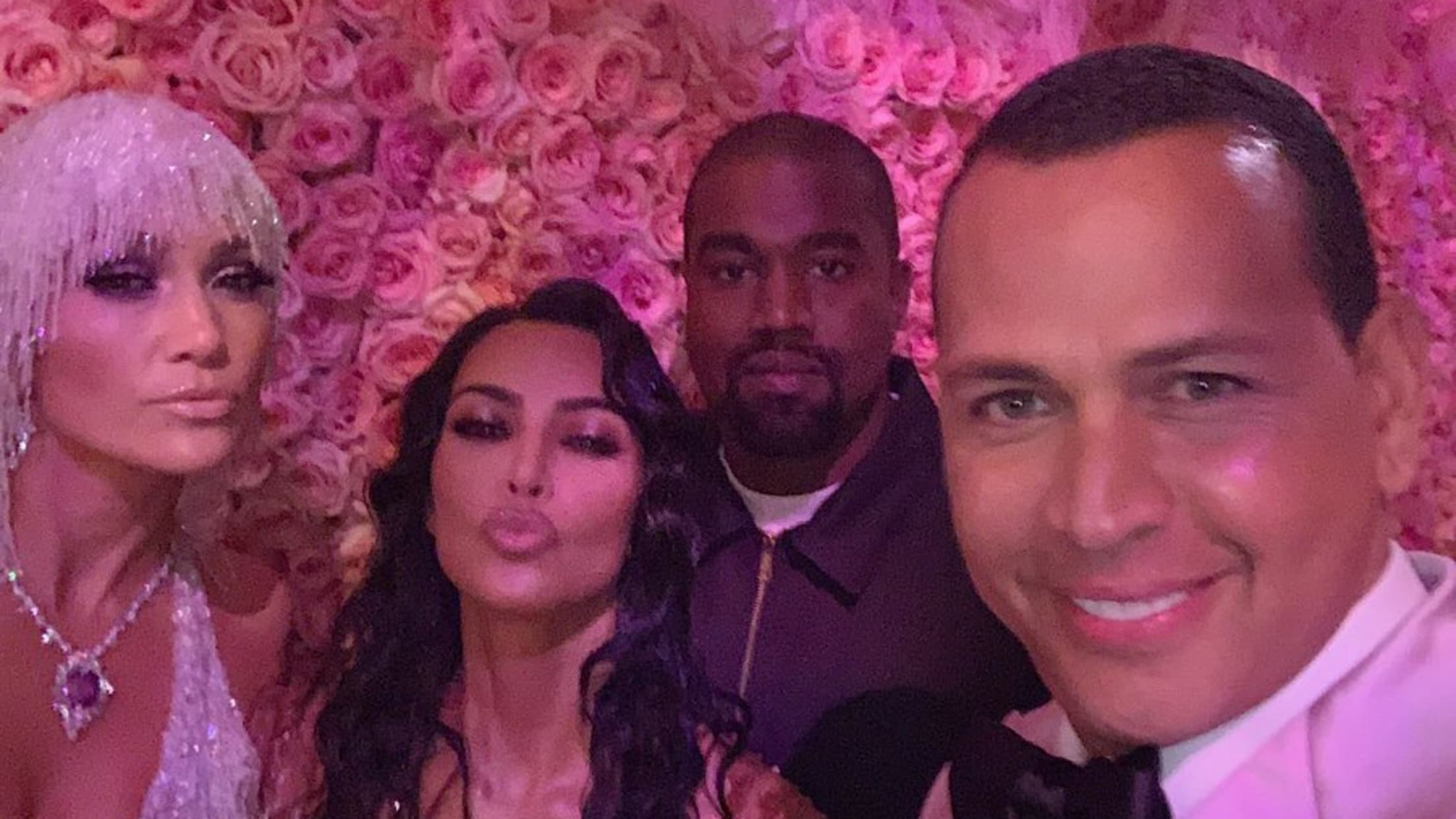 A-Rod, Kanye, J-Lo and Kim Kardashian photo | MLB.com