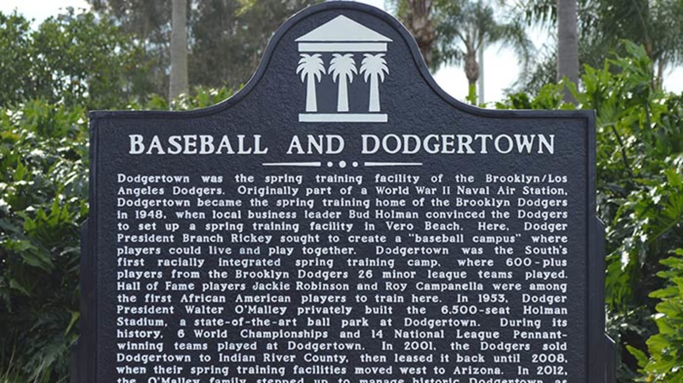 Jackie Robinson and Dodgertown, a Haven of Tolerance
