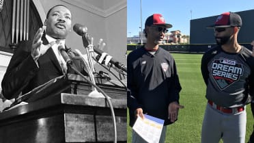 MLB on X: In the spirit of Martin Luther King Jr.'s pursuit of equality,  opportunity & respect, MLB & USA Baseball held the DREAM Series  this weekend to give a talented group