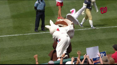 Nationals' President Race: Easter Bunny tackles people - Sports Illustrated