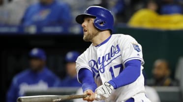 Royals' Hunter Dozier hits first career homer, makes a trade for the ball  in victory over the Twins - The Athletic