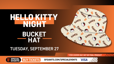 sf giants hello kitty hat