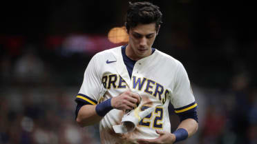Christian Yelich Hair Old Spice Ad — Tapping The Keg Sports