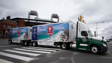 Brewers' truck packed up and headed to spring training