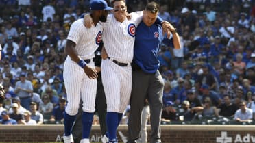 Rizzo rejoins Cubs after sad trip home to Florida