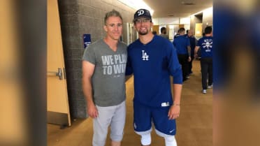 Gammons: Bond between Chase Utley — the 'best dad ever' — and Kiké Hernandez  grows even with Utley's career over - The Athletic