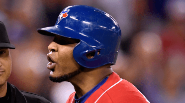 Blue Jays' Edwin Encarnacion suspended one game for making contact with ump