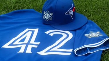 Today, we are all number 42. #Jackie42 - Toronto Blue Jays