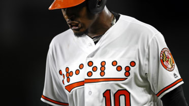 Tonight, the es became the first pro team to wear uniforms with Braille  lettering. Awesome. #BiggerThanBaseball & Baltimore Orioles PM - Sep 18,  2018 Blind fans tryna see what team is playing - iFunny Brazil