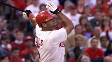 Fun fact, the same year Albert Pujols debuted with the Cardinals (2001) was  the year Mark McGwire retired from baseball and he played his last season  with the Cardinals (2001) : r/baseball