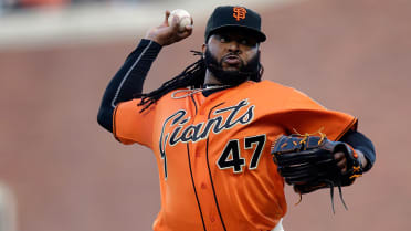 Johnny Cueto strikes out Solak, 03/16/2021