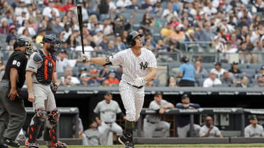 NY Yankees' Greg Bird getting ready to hit in extended spring training