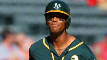 EyeBlack.com - Khris Davis wearing our authentic MLB eye black 🙌🏻 (📷:  Oakland Athletics) • Designs for all 30 teams available ➡️ Check out our  website or  page to purchase