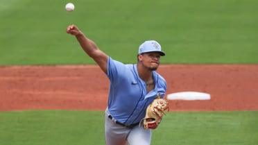 Team Issued Devil Rays Cap: Ryan Sherriff #71- 2020 Postseason