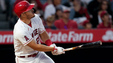 Mike Trout homers in both games of a doubleheader as Angels sweep Mariners  – Orange County Register