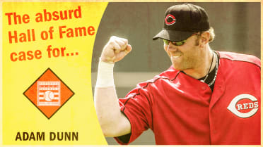 Reds' Adam Dunn happy with HOF; wishes he had a title to go with