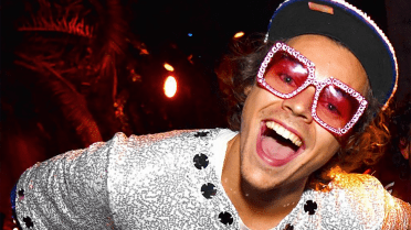 Harry Styles wore an Elton John-inspired sparkly Dodgers