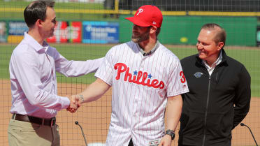 Bryce Harper in Clearwater as MLB and players' union continue to negotiate  lockout – NBC Sports Philadelphia