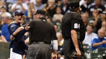 Craig Counsell, Ryan Braun ejected in Brewers' loss to Phillies