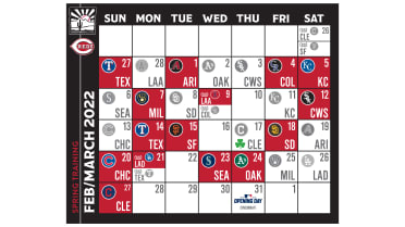 Reds Baseball Schedule 2022 Printable Schedule | Schedule | Cincinnati Reds