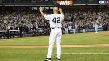 Mariano Rivera Wearing Jackie Robinson's 42 to the End - The New