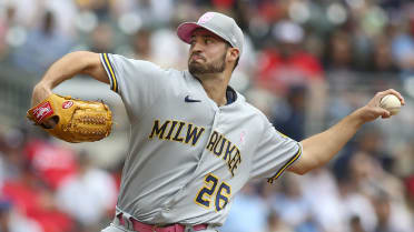 Brewers' Aaron Ashby struggled with his location in 9-2 loss to Braves