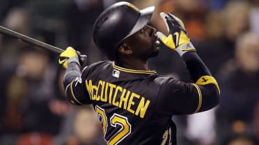 Andrew McCutchen: 'I'm glad to be here, still wearing 22 on my back and in  a Pirates jersey