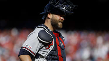Braves: Catchers Brian McCann and Alex Jackson each exit with injuries 