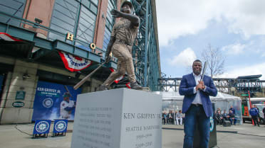 Mariners retire Junior's number, and a statue for Griffey is also on the  way 