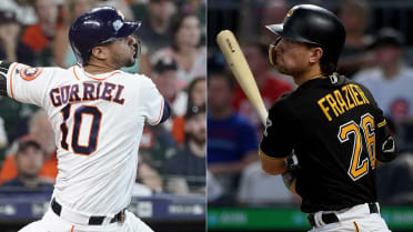 MLB on X: Ending the first half on 🔥. Yuli Gurriel and Adam Frazier are  your Players of the Week. (MLB x @WBMasonCo)  / X