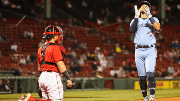 Hazel Mae on X: Bo Bichette's homer Tuesday left Fenway Park, and