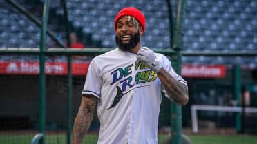 Odell Beckham Jr. hit batting practice homer at Yankee Stadium