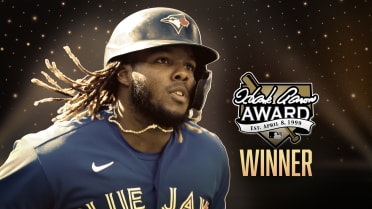 Vladimir Guerrero Jr. and Bryce Harper win Hank Aaron Award - The Japan  Times