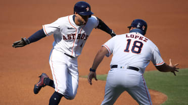 George Springer puts Astros back on top in ALCS Game 4 with