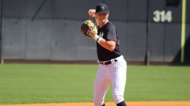 Trey Sweeney #3, Infielder, Game Worn & NY Black Yankees Tribute Jersey,  Size 44 Md