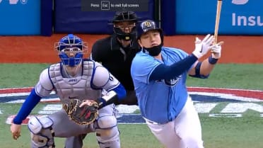 Ji-Man Choi's Switch-Hitting Home Run Swing - Sports Illustrated