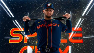 Houston Astros on X: Come for the uniforms, stay for the 🤘 @Jpena221 x # SpaceCity  / X