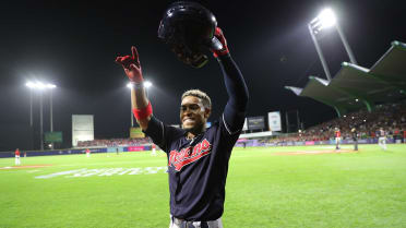 Francsico Lindor's mom is interviewed after epic home run in Puerto Rico