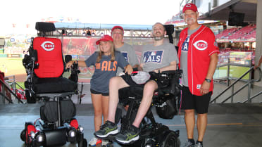 MLB Fan Battling ALS Receives a Customized Power Wheelchair During Lou  Gehrig Day - Rehab Management